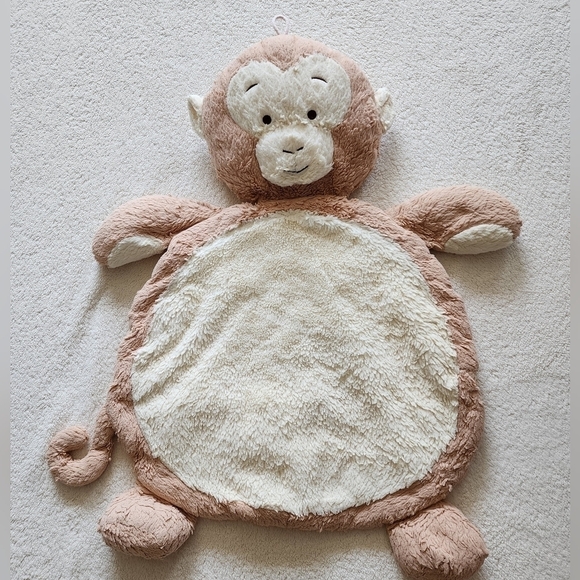 Plush Bestever Baby Mat Happy Monkey size 23x31x4 in - Picture 2 of 3
